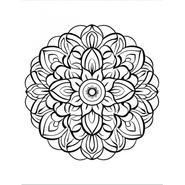 Mandala Terapi Seti 6 Kitap - Resim 5