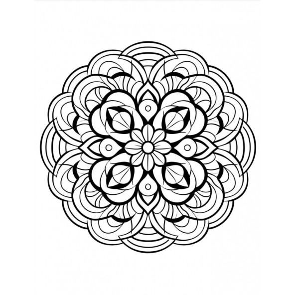 Mandala Terapi Seti 6 Kitap - Resim 6