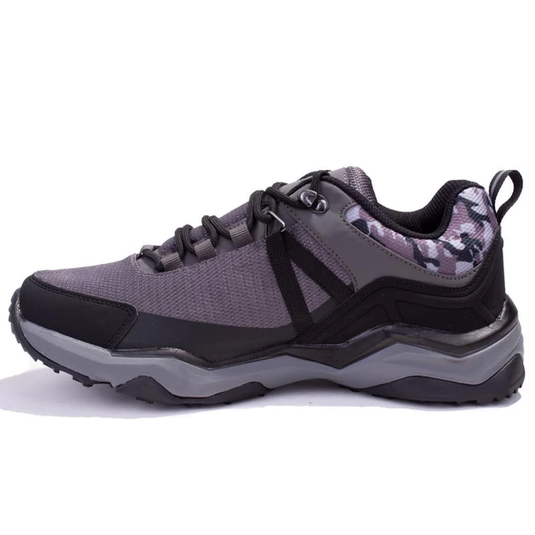 Hammer Jack 10121754 Wilton Siyah Gri Ortopedik Su Geçirmez Outdoor Unisex Spor Ayakkabı - Resim 3