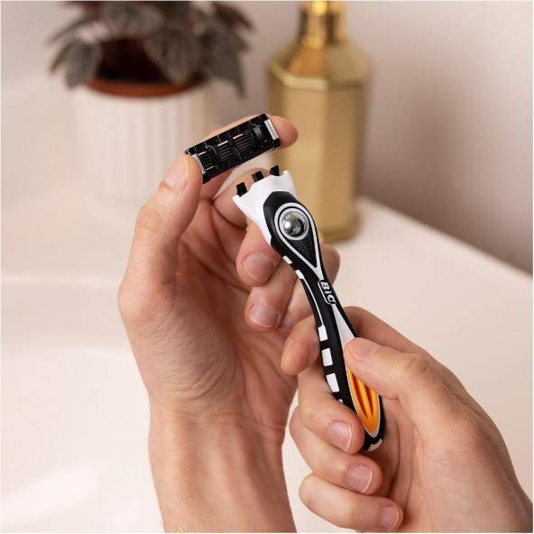 Bic Hybrid Flex 5 Tıraş Bıçağı 1 Sap + 6 Yedek Başlık - 7