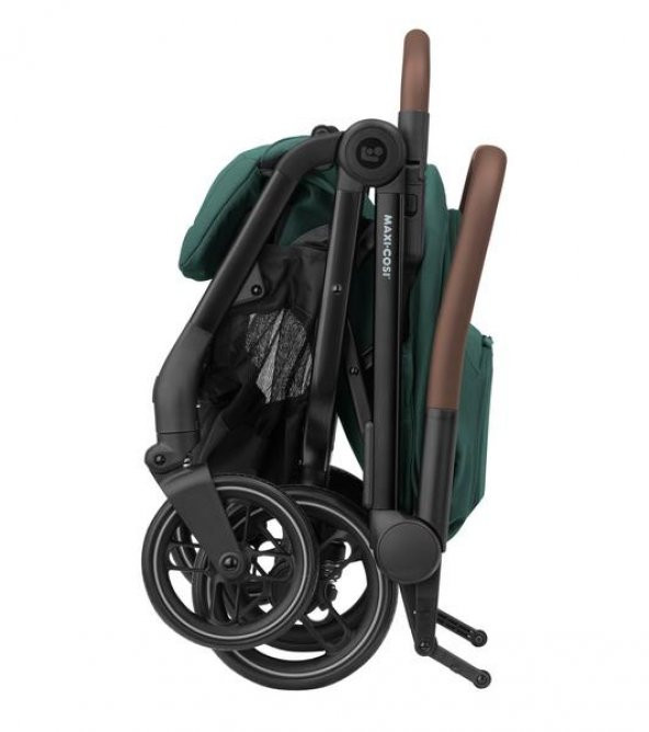 Maxi-Cosi Soho Kompakt Seyahat Sistem Olabilen Otomatik Katlanan Bebek Arabası Essential Green - 8