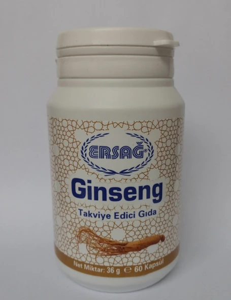 Ersağ Ginseng Gıda Takviyesi - 4