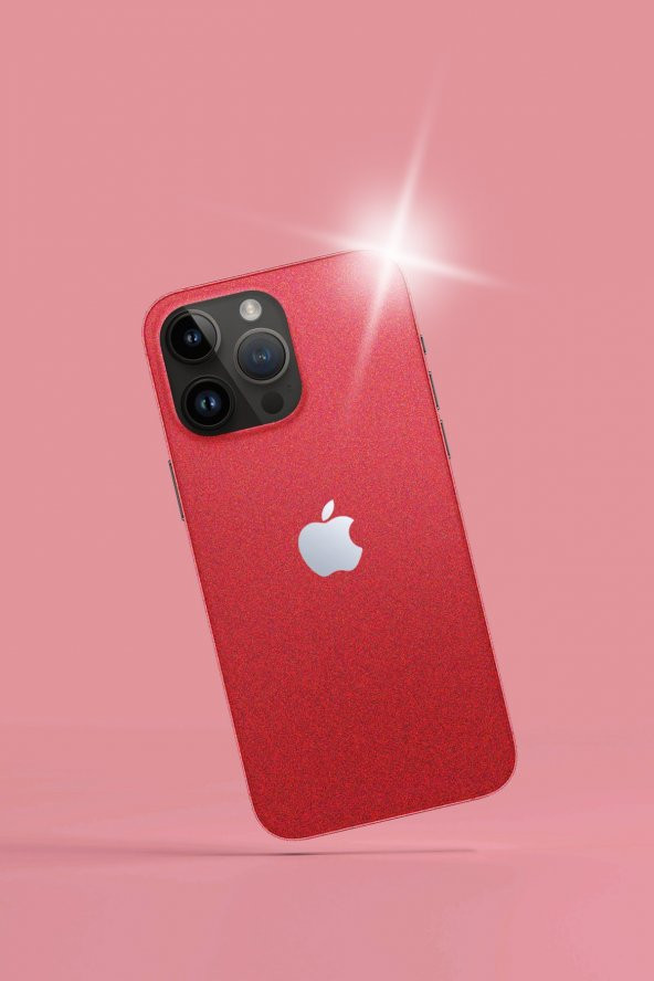 Kırmızı iPhone 14 Pro Max Kaplama Arka Ve Yan Full Kaplayan Koruyucu Body Hydrogel Kaplama
