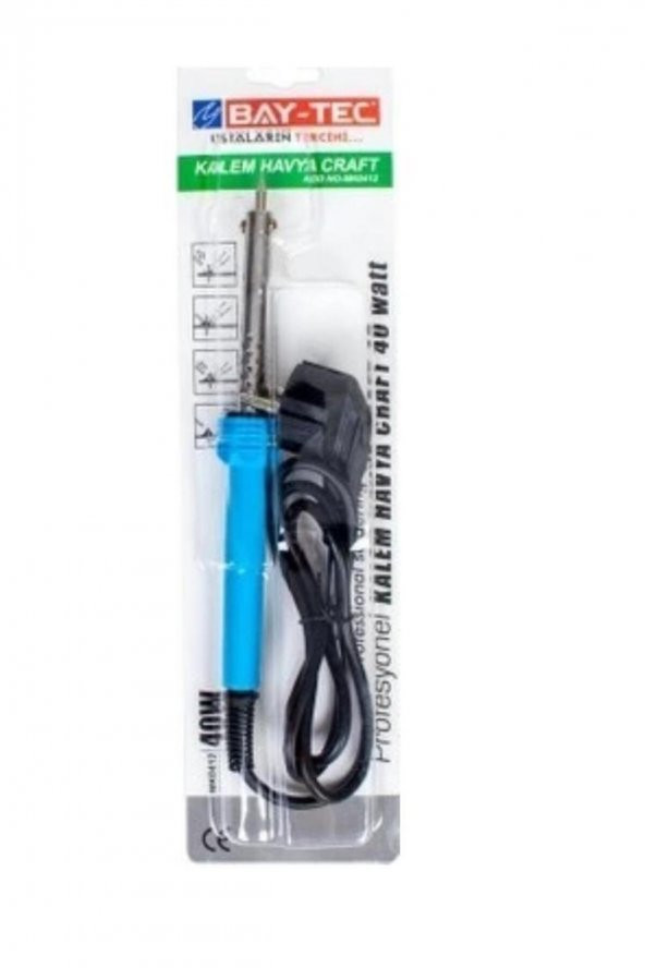 ilkyag008 Bay-Tec 40W Craft Kalem Havya Lehim