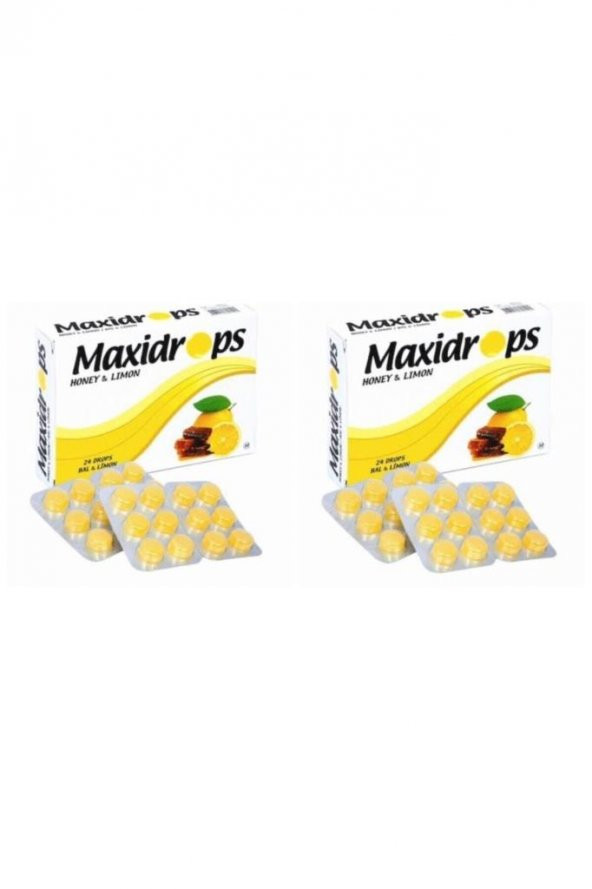 Maxidrops Bal Limon 24 Drops 2Li PAKET (SKT102025)