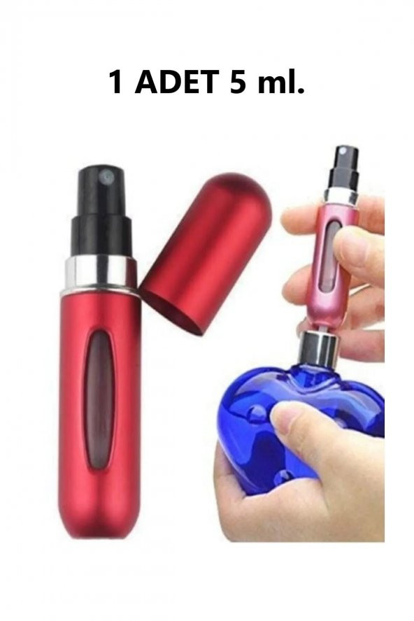 5ml Cep Parfüm Şişesi Seyahat Boy Çantalık Dolabilir Şişe Mini Doldurulabilir Parfüm Şişesi