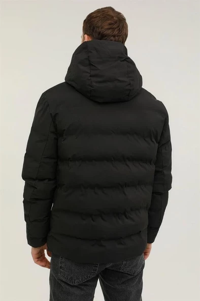 Lumberjack ML NOLAN COAT 2SN22 3PR Erkek Mont Siyah S-XXL - 8