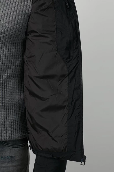 Lumberjack ML NOLAN COAT 2SN22 3PR Erkek Mont Siyah S-XXL - 5