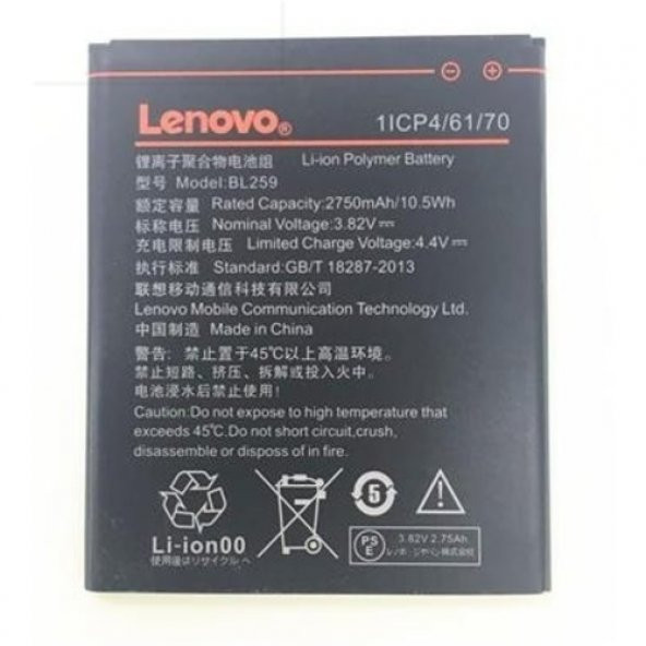 Lenovo Vibe K5 K5 Plus Pil Batarya A46 Bl259