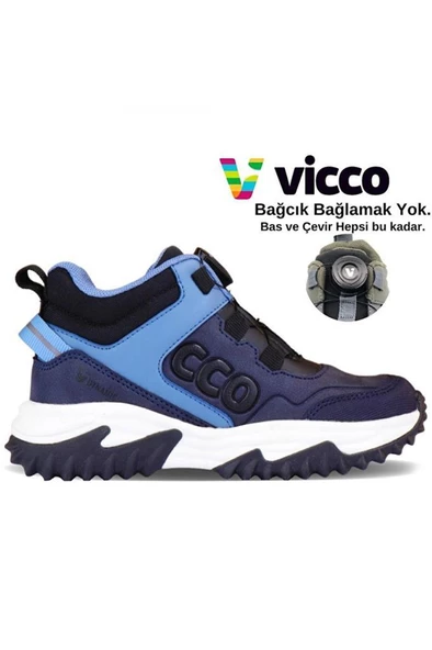 Vicco Luis 946.P23K.357 Erkek Çocuk Bot Lacivert 26-30