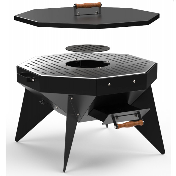 Hotbbaq Hot Hole Barbekü Mangal Ateş Çukuru Bahçe Şöminesi