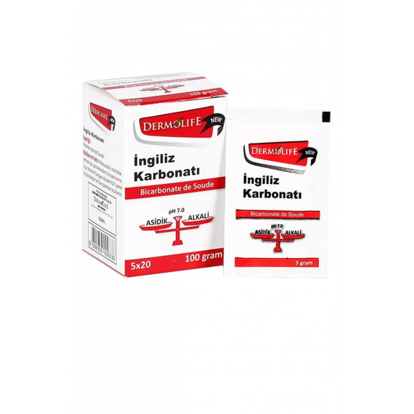 Dermolife İngiliz Karbonatı 20 Stick Denizpharma