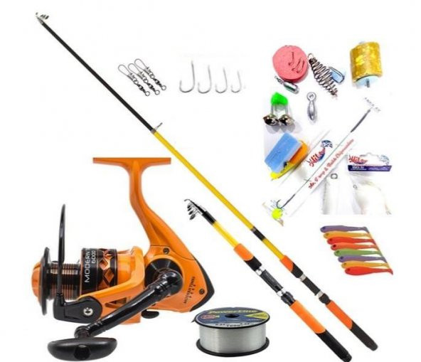 Remixon Modern Times 4000 Speed 2.70 mt Olta Takımı 40 lı set Turuncu - Resim 1