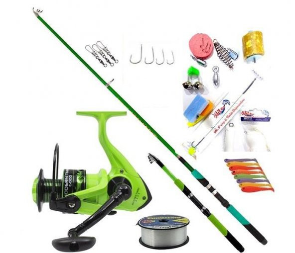 Remixon Modern Times 4000 Speed 3.00 mt Olta Takımı 40 lı seti Yeşil