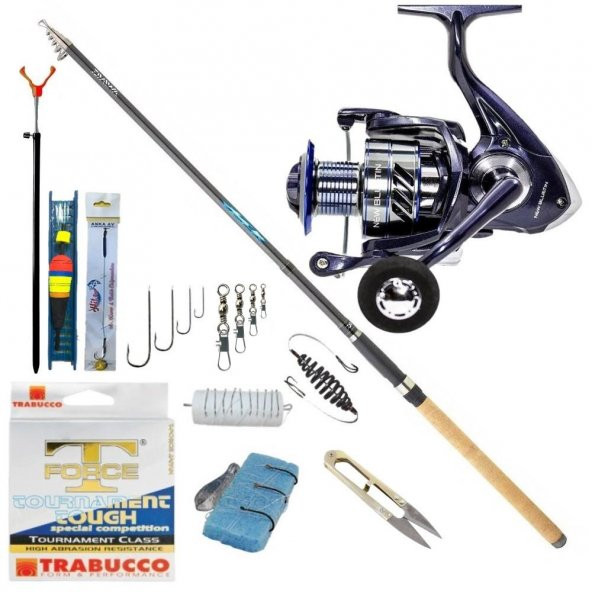 DAIWA NEW MEGAFORCE TELE KAMIŞ 3,90 + NEW BLUETİN 4000, 3+1