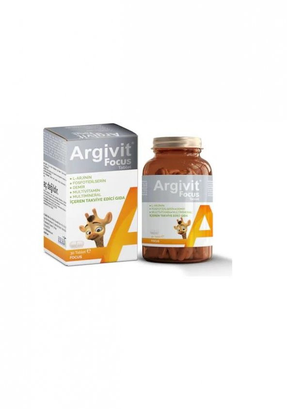 Argivit Focus 30 Tablet 8682408684338 ürün görseli