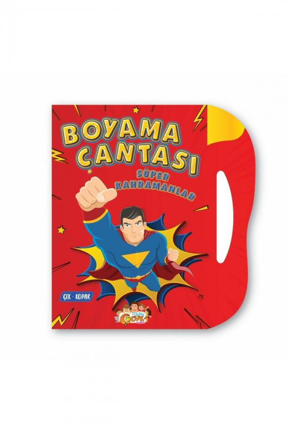 Boyama Çantası-Süper Kahramanlar