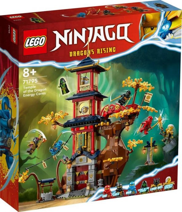 LEGO Ninjago 71795 Temple of the Dragon Energy Cores