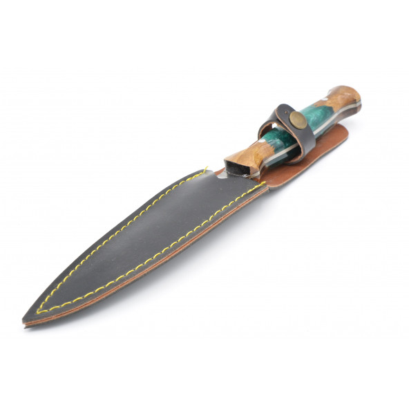 25 Cm Yatağan İşçilikli Çerkez Kaması 003 - 5