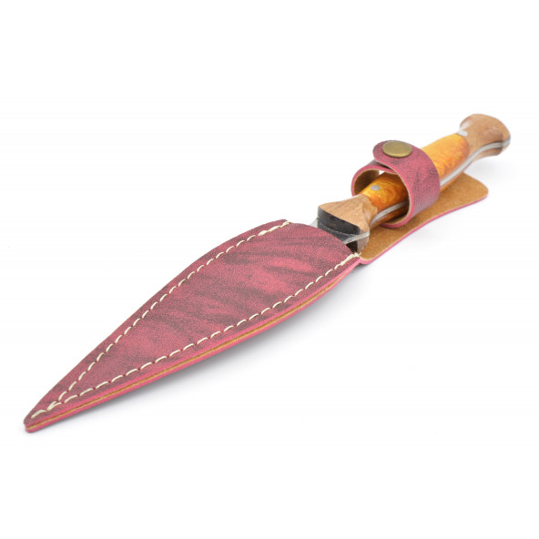 25 Cm Yatağan İşçilikli Çerkez Kaması 004 - 5