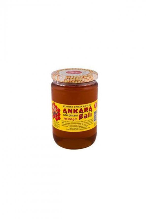 Atatürk Orman Çiftliği   Süzme Çiçek Bal (ankara Balı) (850 Gr)