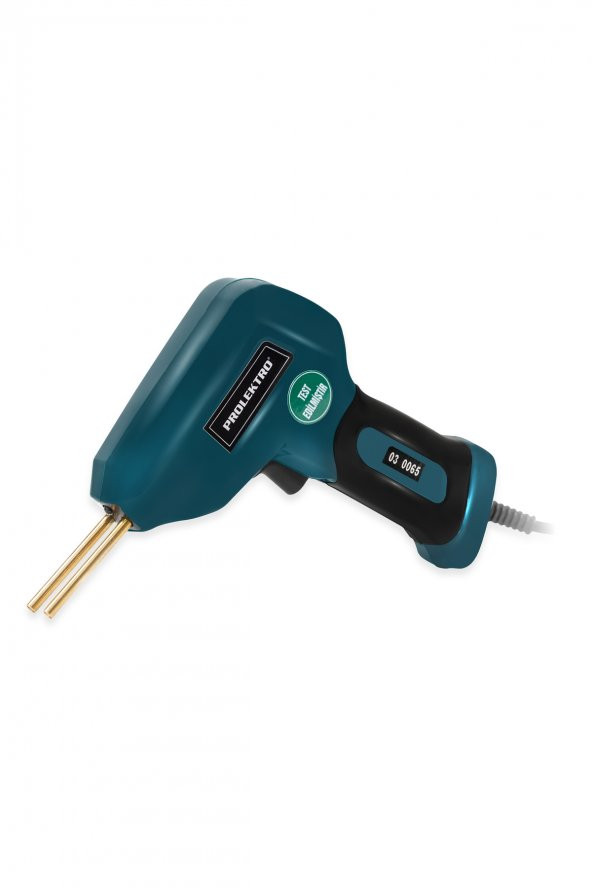 100 W Sıcak Zımba Plastik Tamir Seti-200 Adet Tel Zımba Dahil Yeşil - 4