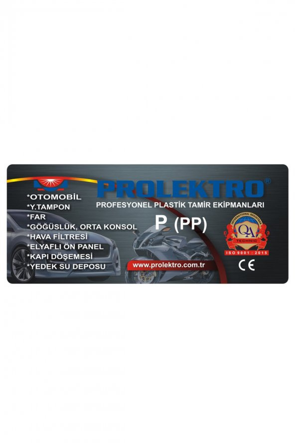 P (PP) Beyaz Dar Plastik Elektrot - Kaynak Çubuğu - 2