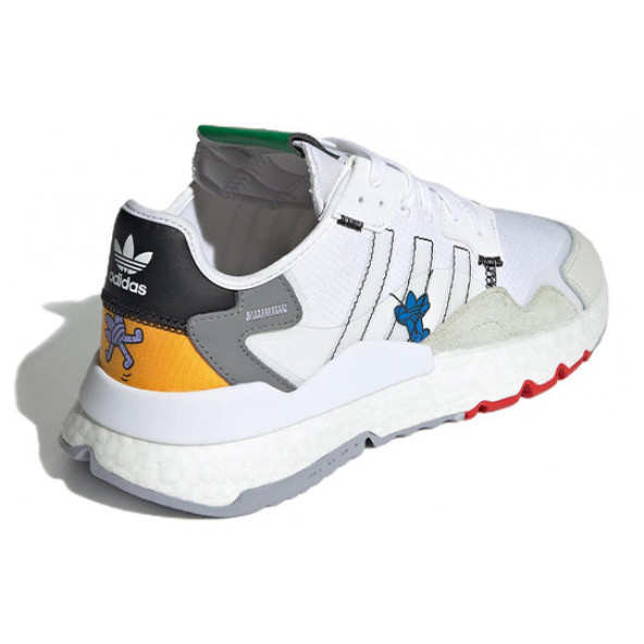 Adidas Nite Jogger renkli ayakkabı - 5