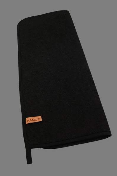 Microfiber Bulasik Kurutma Mati Kurulama Bezi Kurutma Örtüsü Tezgah Üstü Siyah - Resim 3