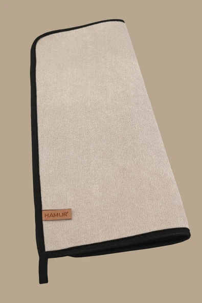 Microfiber Bulasik Kurutma Mati Kurulama Bezi Kurutma Örtüsü Tezgah Üstü Bej - Resim 3