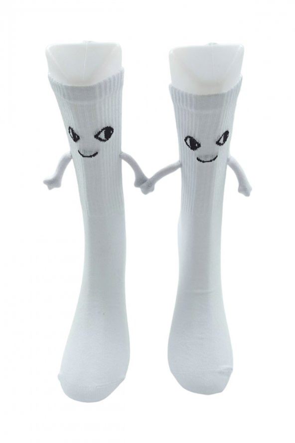 Sıcak Dostluklarınıza Heyecan Katın: Elele Tutuşan 2'li Sevgili Arkadaş Çorapları
