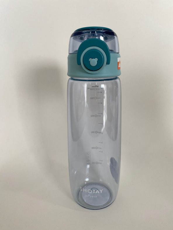 Shotay ST-6673 650 ml Tritan Kilitlenebilir Matara Mavi