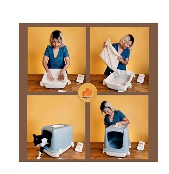 Magicat Kedi Kumu Filtresi L-XL Boy 7 Li - 2