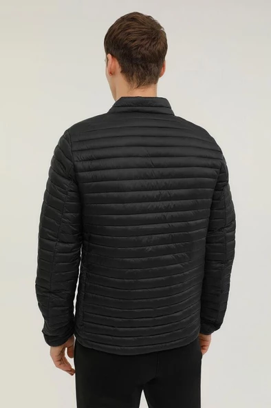 Lumberjack SN21 Perry Coat 2PR Erkek Mont Siyah S-XXL - 4