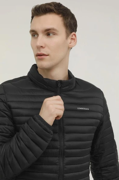 Lumberjack SN21 Perry Coat 2PR Erkek Mont Siyah S-XXL - 3