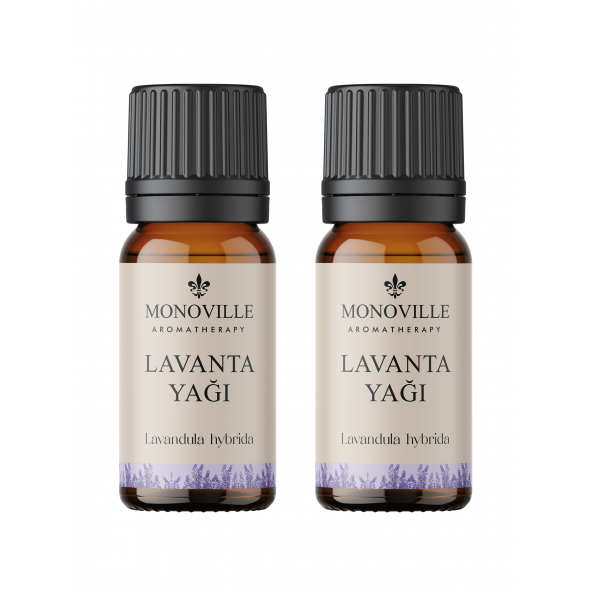 Lavanta Uçucu Yağı 2'li Set %100 Saf Ve Doğal ( Lavender Essential Oil ) 2x10 ml