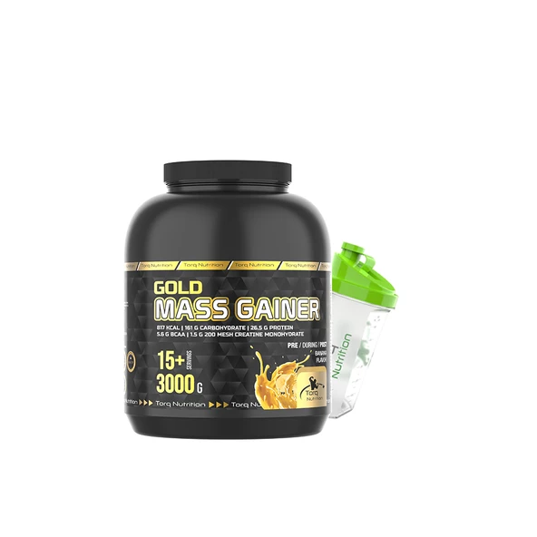 Torq Nutrition Gold Mass Gainer Karbonhidrat Tozu 3000 Gr - Muz Aromalı