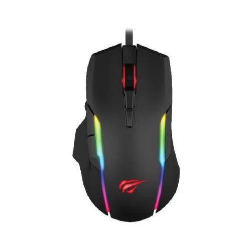 GAMENOTE MS1012A Kablolu RGB Gaming Mouse Siyah