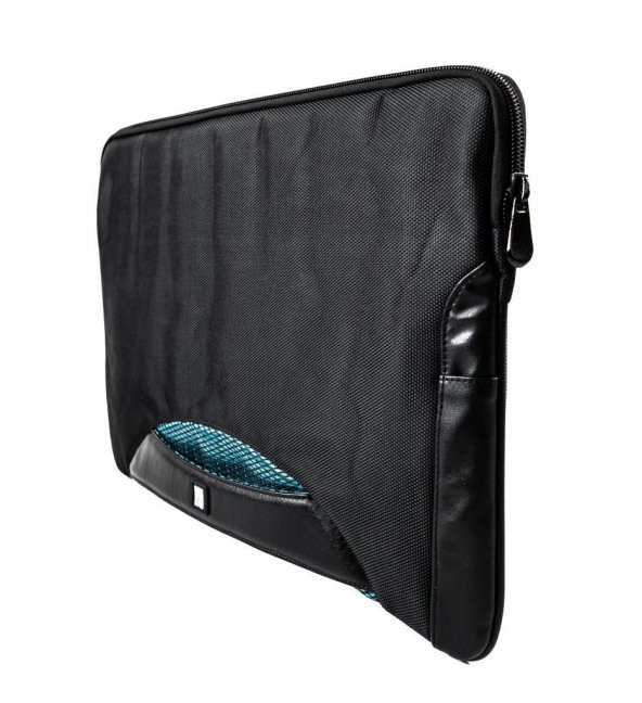 Minbag Billy 15 Laptop Çantası Siyah Mavi - 4