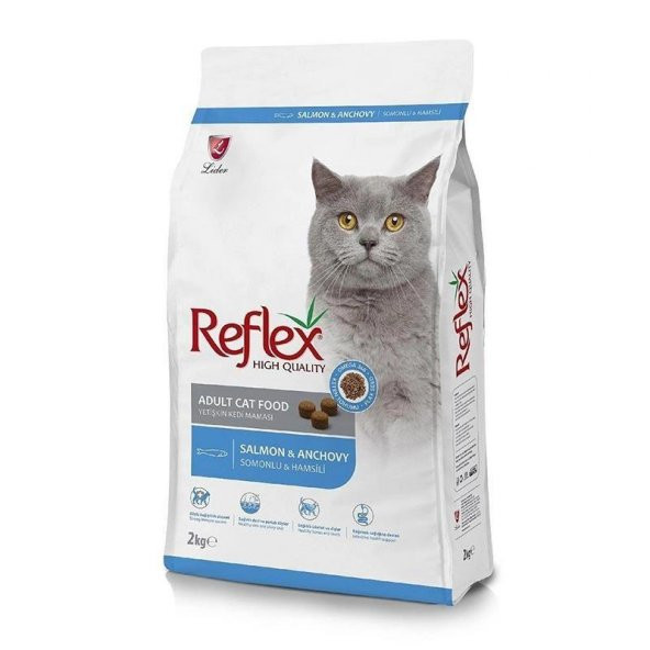 Reflex Somon Hamsi Yetişkin Kedi Maması 2 kg