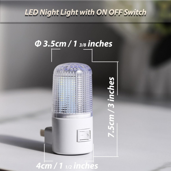 Led Gece Lambası Enerji Tasarruflu Yatak Odası - 2