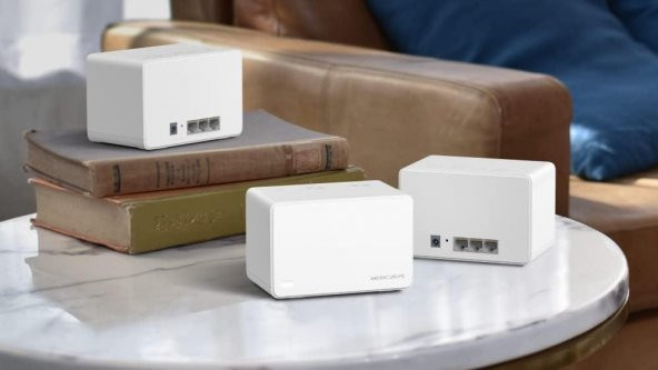 Mercusys Halo H80X 3'lü 3000 Mbps Router - Resim 2