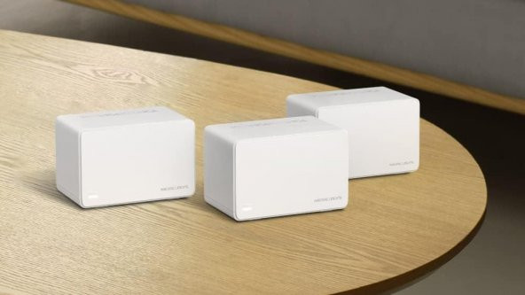 Mercusys Halo H80X 3'lü 3000 Mbps Router - Resim 3