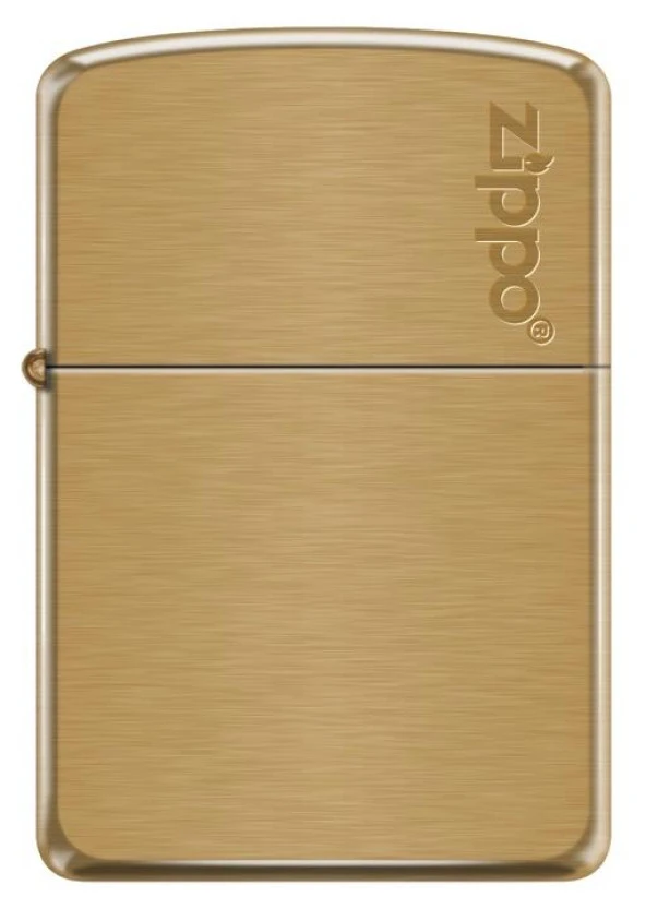 Zippo Logo 1941 Brushed Brass Çakmak