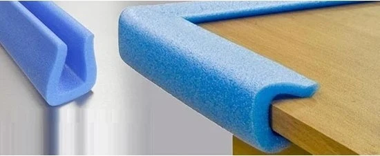 Ygt Ambalaj  U20 100 cm 20 Adet Polietilen Köşe Koruyucu Sünger Profil, Kenar Koruyucu - Resim 2