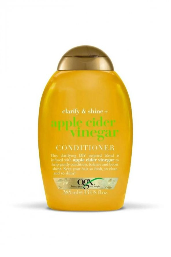 OGX Işıltı Veren Elma Sirkesi Saç Kremi 385ml