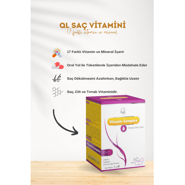 Ql Saç Dökülmesi Müdahale Seti ( 3 Saç Vitamini - 3 Saç Serumu - 3 Şampuan ) - 3