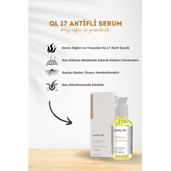 Ql Saç Dökülmesi Müdahale Seti ( 3 Saç Vitamini - 3 Saç Serumu - 3 Şampuan ) - 4