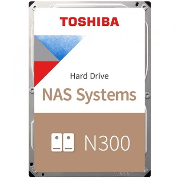 Toshiba N300 HDWG460UZSVA 3.5 6TB 128MB 7200RPM NAS Sabit Disk