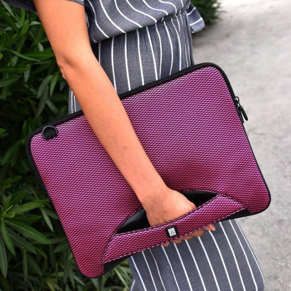 Minbag Marry 15 Laptop Çantası Pembe - 6